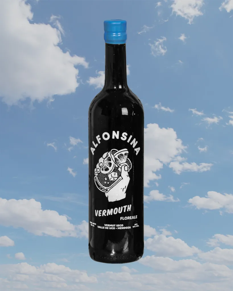 Botella de Vermouth Alfonsina Floreale