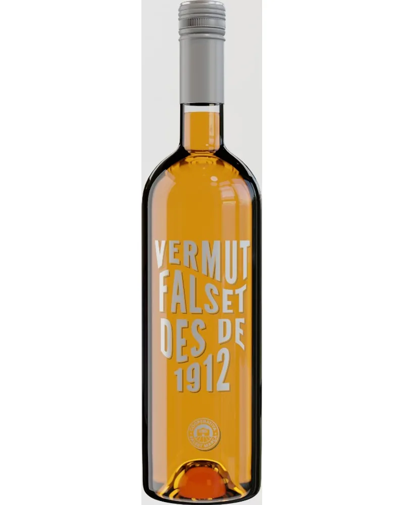 Botella de Vermut Falset Blanc des de 1912 de la Cooperativa Falset Marçà