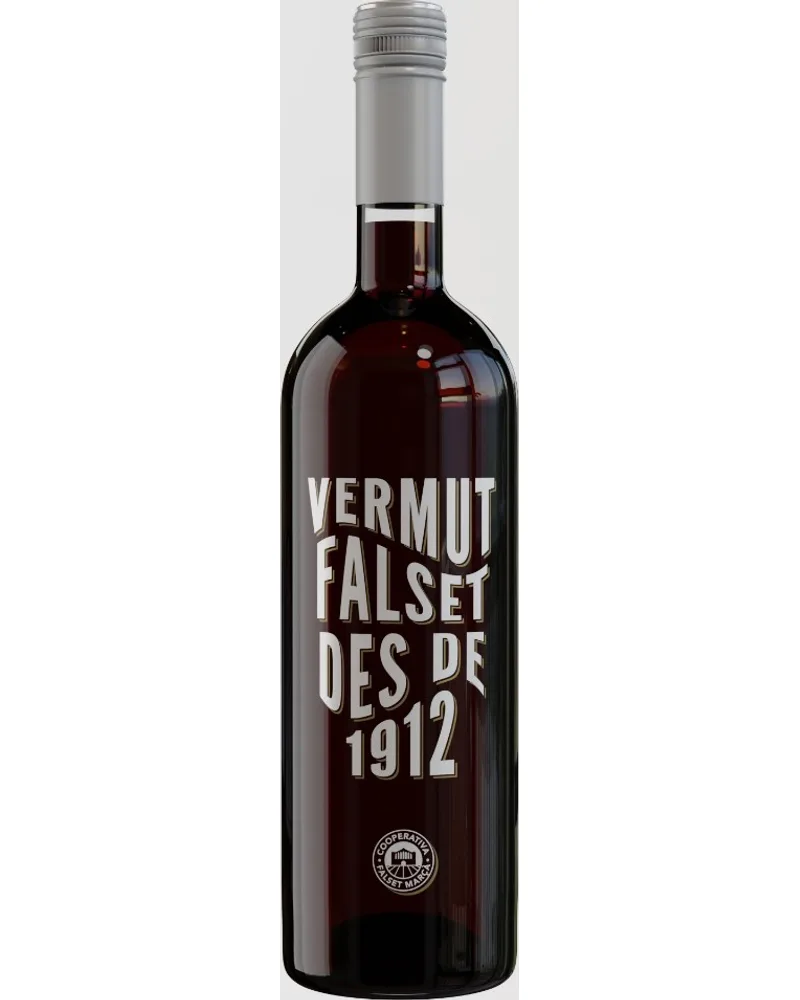 Botella de Vermut Falset Negre des de 1912 de la Cooperativa Falset Marçà